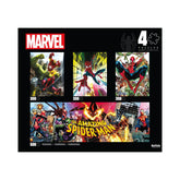 Buffalo 4in1 Multipack Puzzle - Marvel Spiderman-TCG Nerd